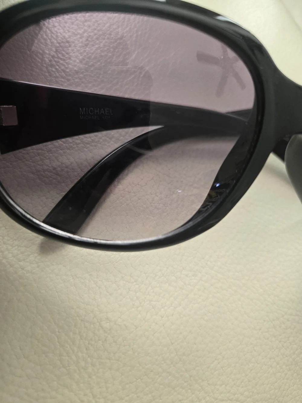 Michael Kors Women's Oversized Black Sunglasses